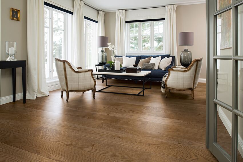 Classic Oak Carrel Plank Castle Boen